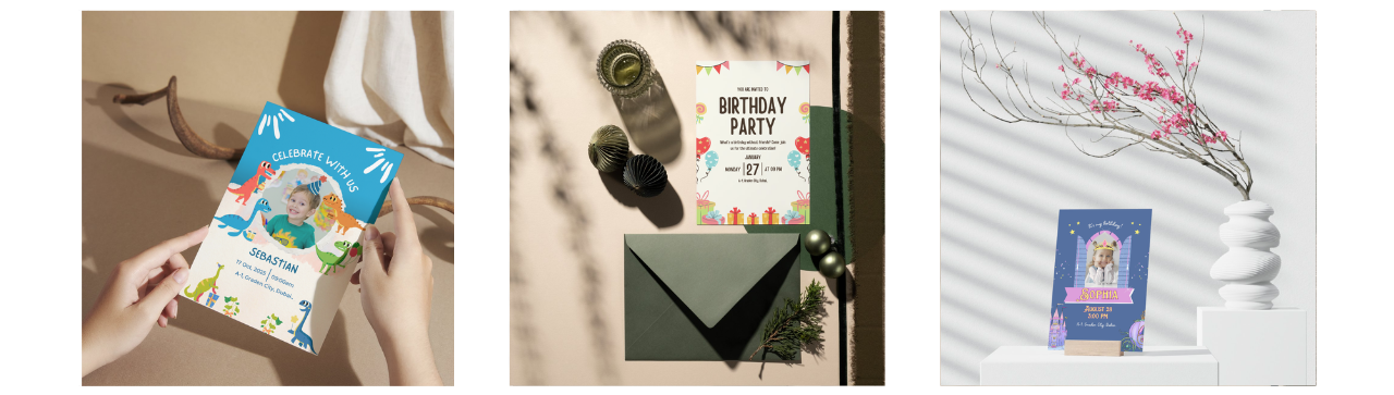 Birthday Party E-Invites